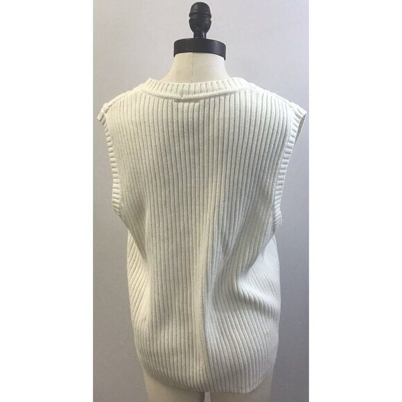 Vintage Womans Sweater Vest size L - Picture 2 of 2